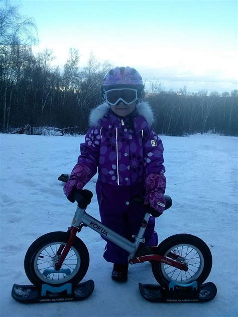 Wheelblades - лыжи на коляску купить. Лыжи для коляски на колеса