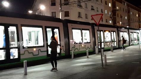 Nuevo Tranvia De Vitoria Euskotren N 601 Con Destino Florida YouTube