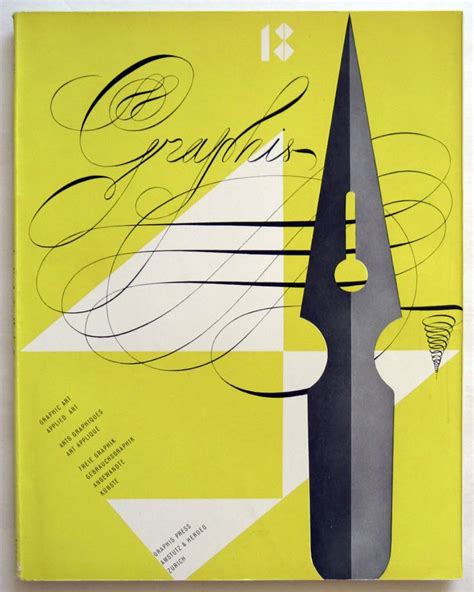 Graphis 1947 | Graphic design art, Graphic design typography, Art design