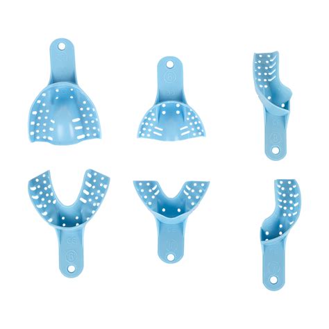 Disposable Dental Impression Tray Plastic Dental Trays Denture Model