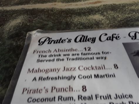 Pirates Alley Cafe New Orleans French Quarter Restaurant Reviews
