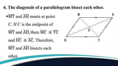 Properties Of Parallelogram Ppt