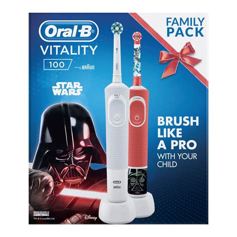 Oral B Vitality White Cross Action Vitality Star Wars Mall Cz