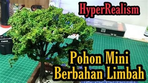 Membuat Miniatur Pohon Berbahan Limbah YouTube