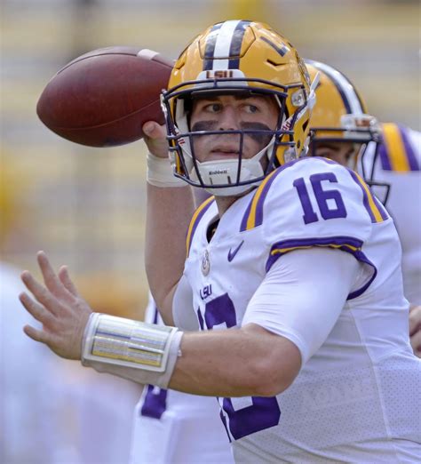 A Healthier Lsu Qb Danny Etling Not Focused On Winning The Big Game