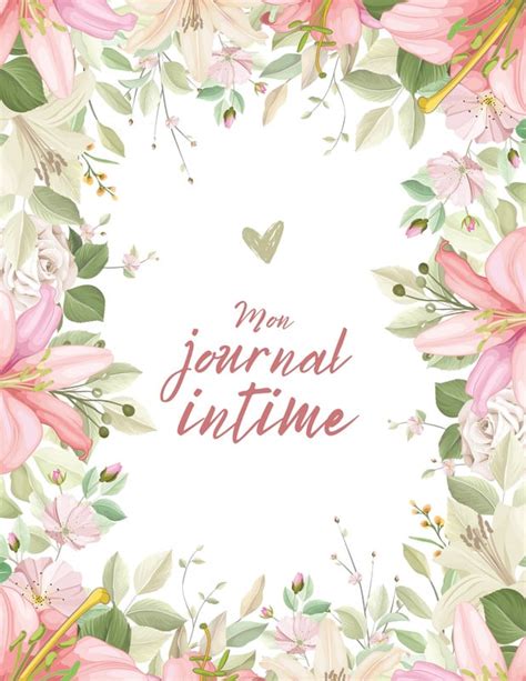 Journal Intime Les Plus Beaux Modèles à Personnaliser Canva