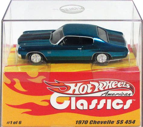 駿河屋 1970 Chevelle SS 454 メタリックブルー Hot WheeLs Classicsモデルカー