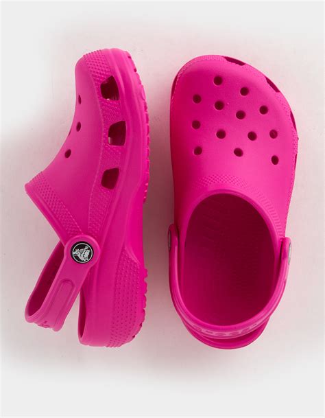Crocs Kids Classic Clogs Hot Pink Tillys