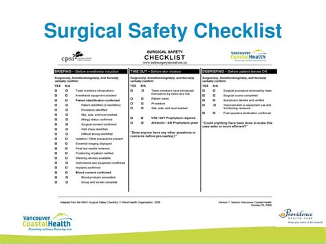 Ppt A Multi Faceted Progress Evaluation Of The Use Of The Surgical