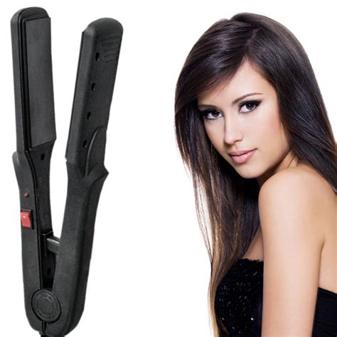 Jm Nova Ceramic Hair Straighteners Flat Iron W Set Curling Curler