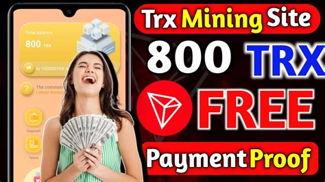 Earn And Mine Free Trx Trx New Site Today Trx Mining Today Trx