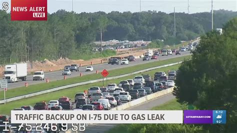 Gas Leak Repairs Cause Traffic Delays In Hillsborough County