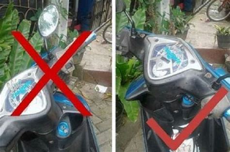 Mitos Atau Fakta Kunci Setang Motor Ke Kanan Tidak Bisa Dicuri Maling