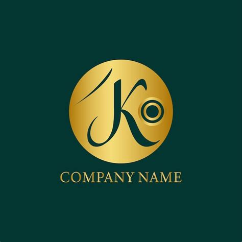 K Logo Design Vorlage Premium Vektor