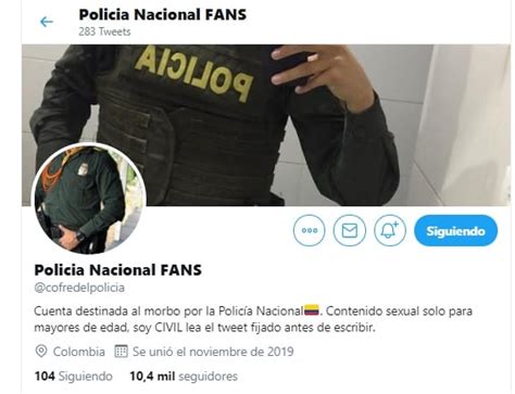 La página porno gay de los policías colombianos