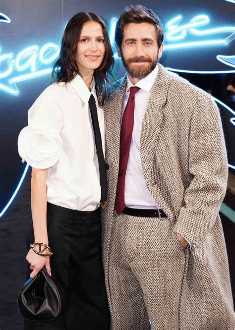 Jake Gyllenhaal and Girlfriend Jeanne Cadieu Twin in Ties for Date