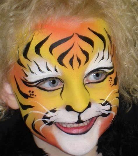 40 Easy Tiger Face Painting Ideas For Fun Bored Art Tiger Face Paints