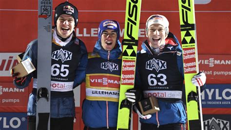 Vierter Sieg In Folge Stefan Kraft Auch In Lillehammer Unschlagbar