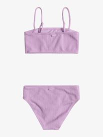 Aruba Zweiteiliges Crop Top Bikini Set für Mädchen 6 16 Roxy