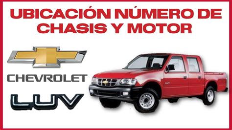 Chevrolet Luv Gas Ubicaci N Del N Mero De Motor Numero De