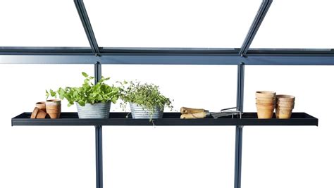 Встраиваемая навесная полка алюминиевая 15x141cm. - juliana.ru