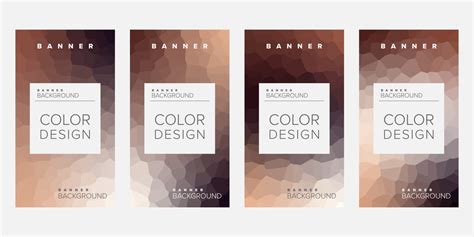 Color background banner vector design template 24246132 Vector Art at ...