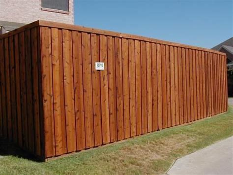 Wood Fence Frisco Fence Contractor And Frisco Fencing Alpine Fence Company Inc