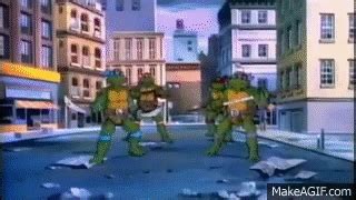 Teenage Mutant Ninja Turtles Intro 1987 HD On Make A