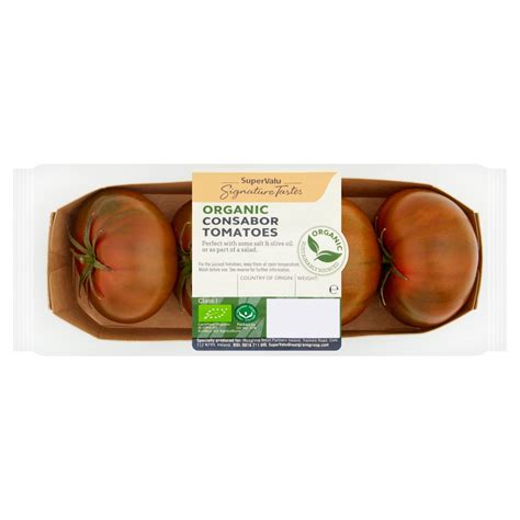 SuperValu Signature Tastes Organic Consabor Tomatoes 300 G