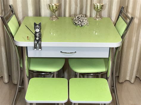 Раздвижной стол с ящиком Wide green - купить по низким ценам