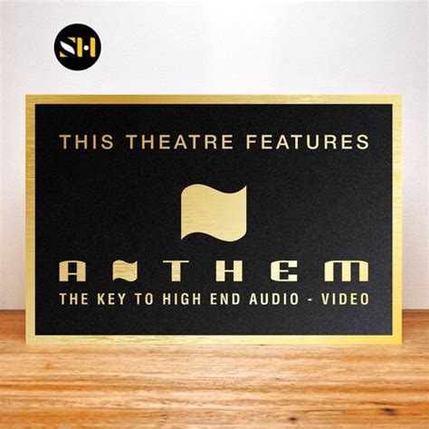 Dolby Atmos Home Theatre Signs Signage Cinema Decor Etsy Uk