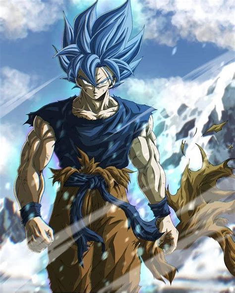 Goku Ssblue By Goodnightbr On Deviantart