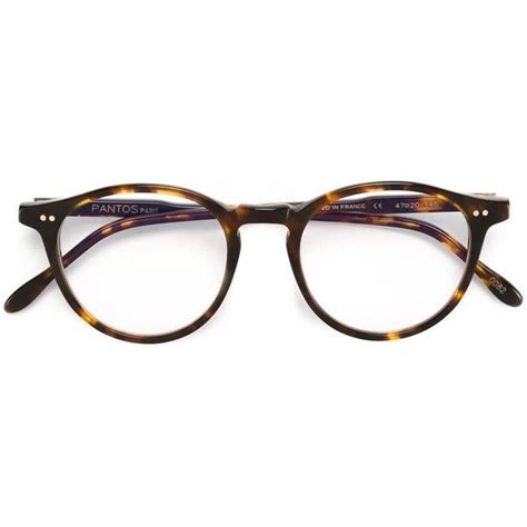 Pantos Paris Round Frame Glasses 315 Aud Liked On Polyvore Featuring Accessories Eyewear