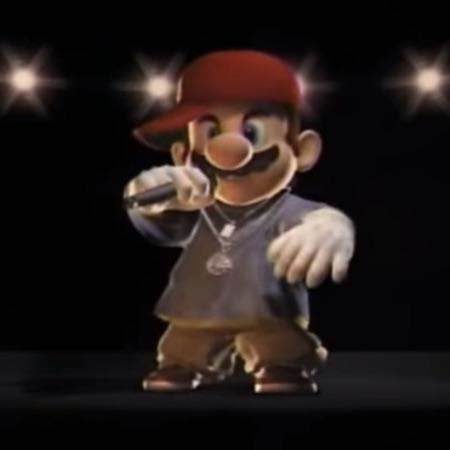 Where did the infamous gif of Mario rapping come from?? : r/Mario