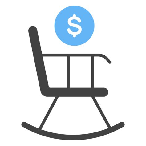 Retirement Generic Blue Icon