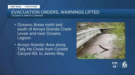 Evacuation Orders Lifted