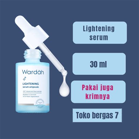 Wardah Lightening Serum Ampoule 30ml Shopee Malaysia