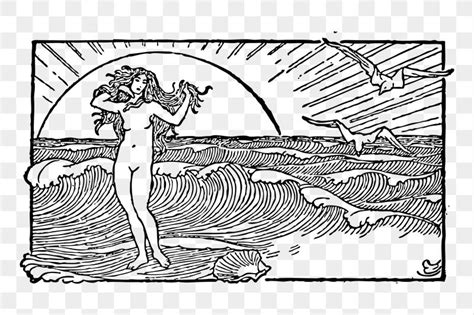 Naked Woman Png Sticker Illustration Free Png Rawpixel