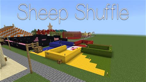 How To Build Stampys Lovely World Sheep Shuffle Youtube