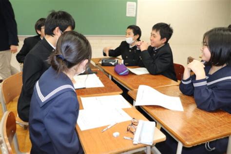 【11/16】中学生へのデートDV等予防啓発講座｜高岡市立中田中学校