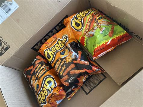 Mom Shipped Me Xxtra Flamin Hot Cheetos Because I Cant Find Them Anywhere Bless Her R