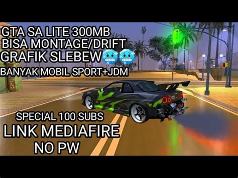 Gta Sa Lite Mod Drift Sport Jdm Modpack Ultra Hd Cocok Buat