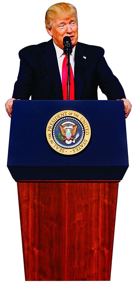 Buy Aahs Engraving Donald Trump Stand Up Cardboard Cutout 6 Feet