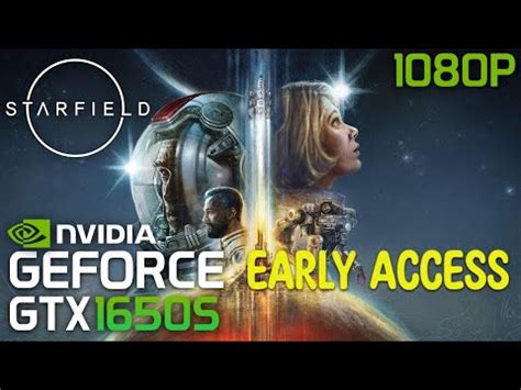 Starfield Early Access GTX 1650 Super Quick Performance Review