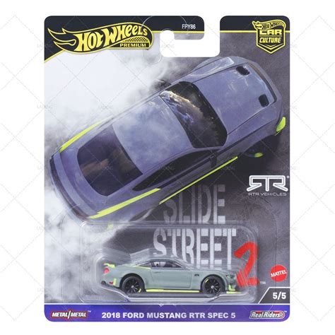 Машинка Hot wheels Уличный дрифт FORD MUSTANG RTR SPEC Hot Wheels Edition