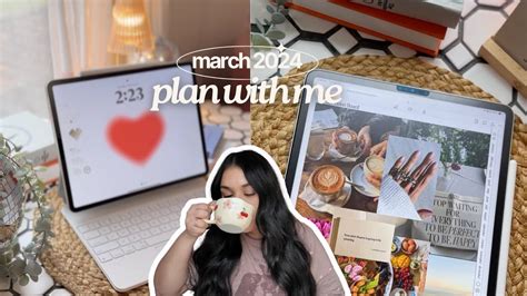 March Plan With Me IPad Planner Digital Planner YouTube