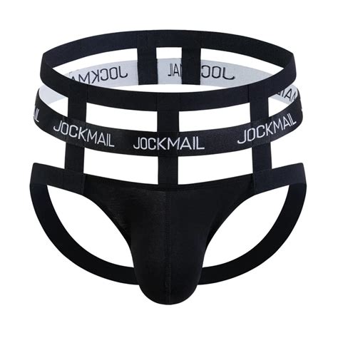 Jockmail Ropa Interior Sexy Para Hombre Suspensorio De Malla Bragas