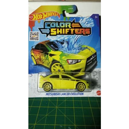 Hot Wheels Mitsubishi Lancer Evolution Colour Shifters Shopee Malaysia