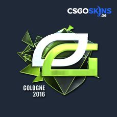 Sticker Optic Gaming Foil Cologne Csgoskins Gg