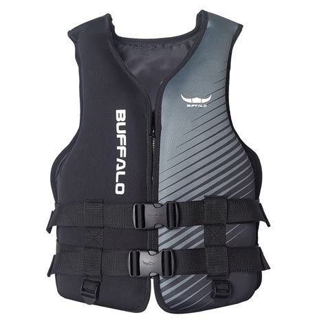 Blocloalo Lifesaving Equipment Adult Unisex Life Jacket Swimming Vest